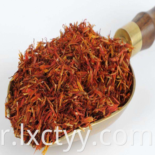 dried safflower tea food